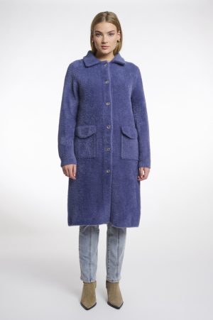 Dycke - Lange pluche gilet