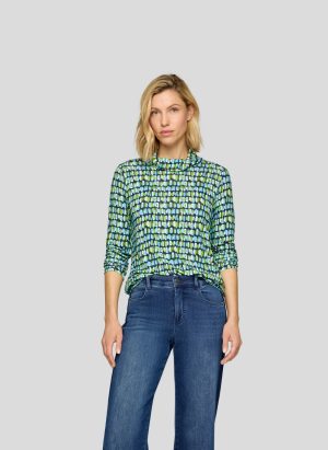 T-shirt/pull met hangkraagje