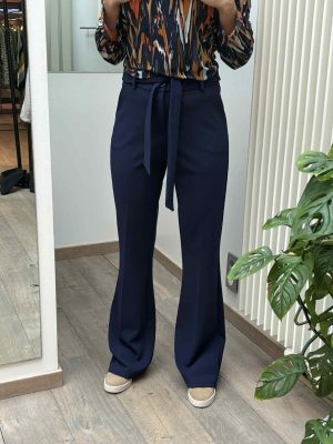 Basis stretch bootcut broek