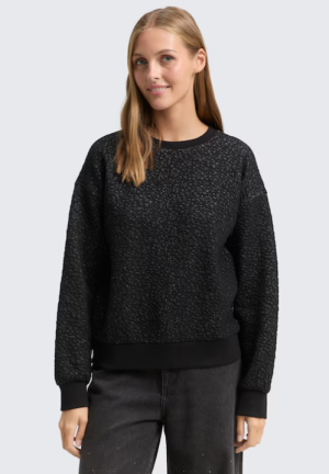 Pull reliëf met lurex