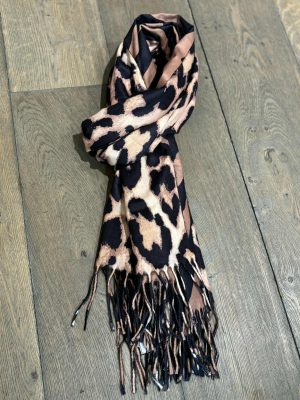 Zachte sjaal met print