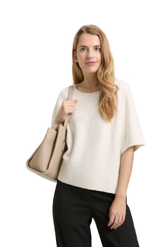 knit crew-neck pullover