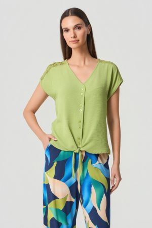 Bloesje met knoopje onderaan