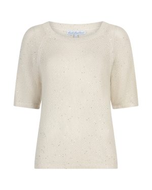 Sweet sequins - Fijn gebreid truitje korte mouw