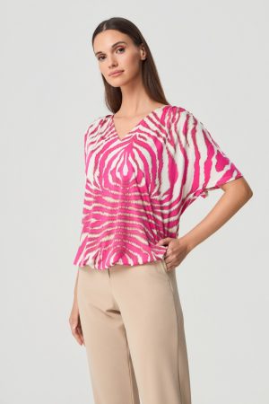 T-shirt met print op stropje