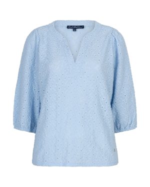 Top ajour - Broderie T-shirt