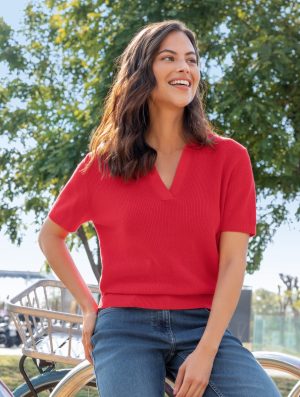 Gebreid polo truitje