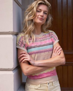 Jerry multi stripe - Fijn pulletje met strepen