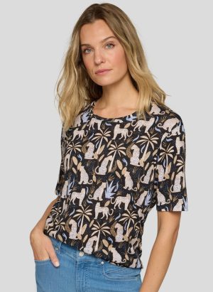 T-shirt met print