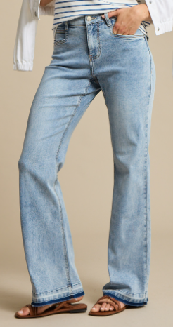 Bibette Released Hem - Jeans met roefels onderaan