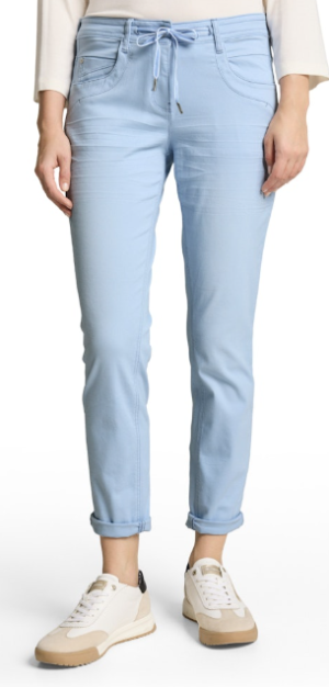 Effen broek met koortje