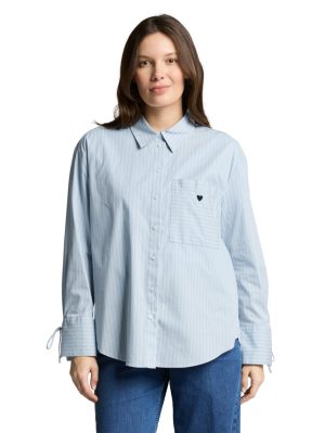 Lossere bloes met fijn streepje