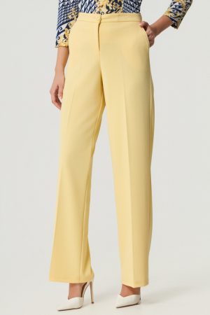 Basis stretch bredere broek