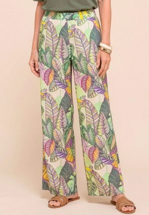 Parigi - Broek op rekker met print