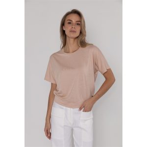 T-shirt op boord met lurex