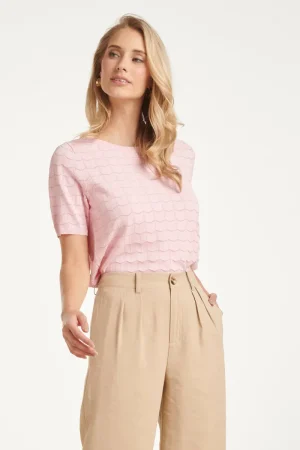 Fijn pulletje met korte mouwen