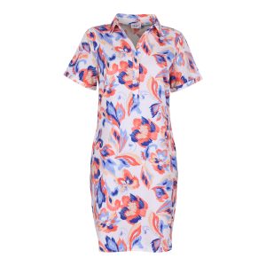 Kleed met kraagje en print