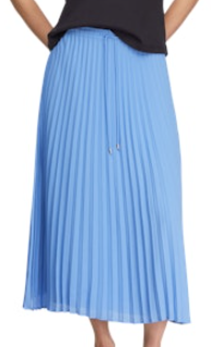 Plissé rok op rekker