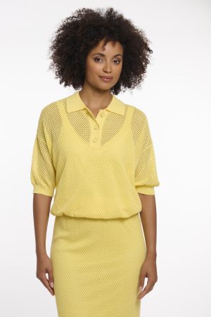 Gio - Knitted polo shirt