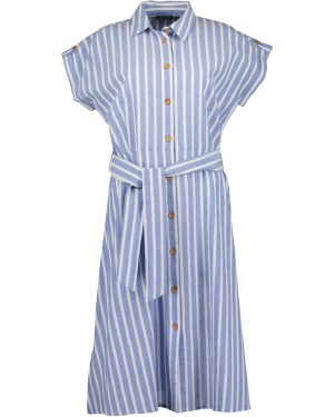 Katoenen kleed met strepen