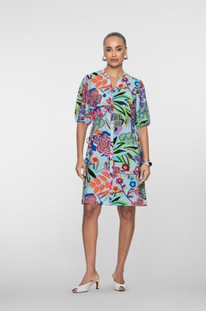 Luchtig kleed met print