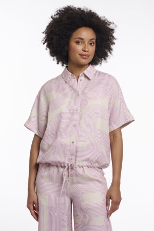 Rune - Blouse met korte mouwen