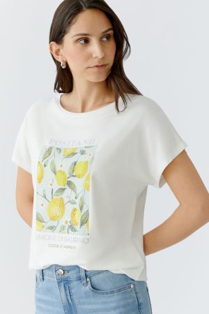 T-shirt met citroenen