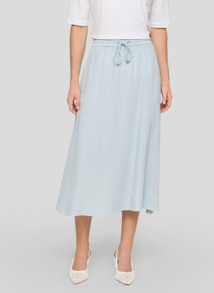 Tencel jeansrok op rekker