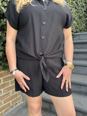 Effen los shortje op rekker