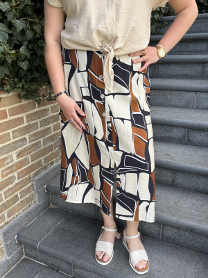 Lange rok met print