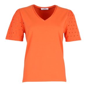 T-shirt met mooie mouwen