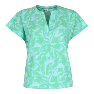 T-shirt op rekkertje met print