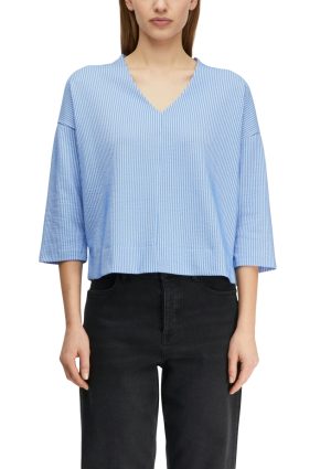 T-shirt pull met streepje