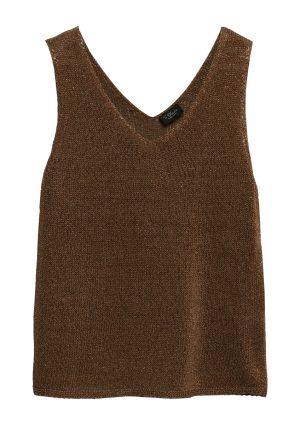Gebreide top met lurex