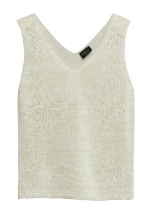 Gebreide top met lurex