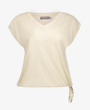 T-shirt met lurex