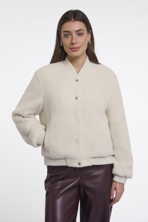 Felix - Pluche bomber vestje