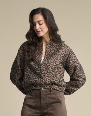Bomber jacquard lurex