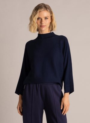 Sima -Fijne pull met mooie afwerking