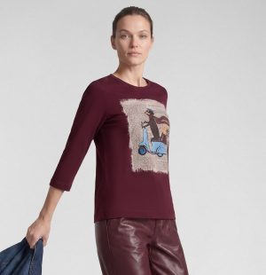 T-shirt met opdruk