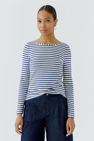 T-shirt met strepen