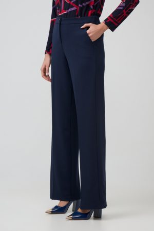 Basis stretch bredere broek