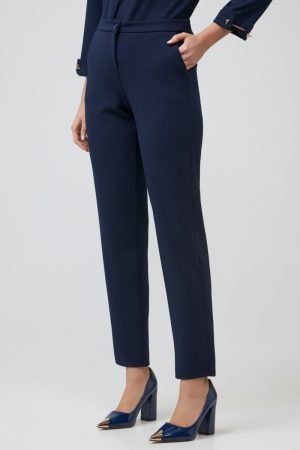 Basis stretch rechte broek
