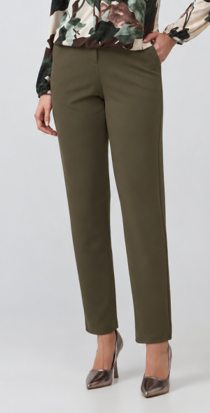 Basis stretch rechte broek