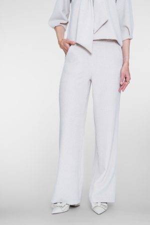Geisha - Velouren broek op elastische boord