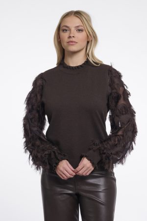 Rino & Pelle - Janique - Fijne pull met speciale mouwen