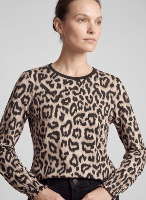T-shirt met dierenprint