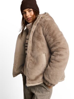Tom Tailor - Reversible faux fur jacket
