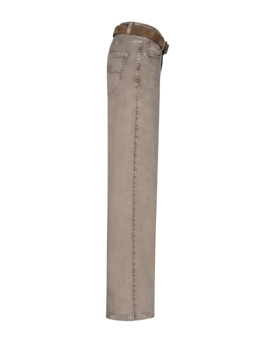 Colette & belt washed twill color pants L33