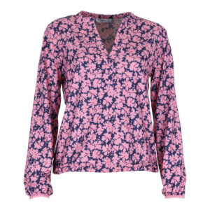 Luna - T-shirt met print en rekkertje